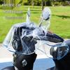 Waterproof PVC Rain Cover for Electric Car, Bicycle, and Motorcycle with Front Head and Glove Protection