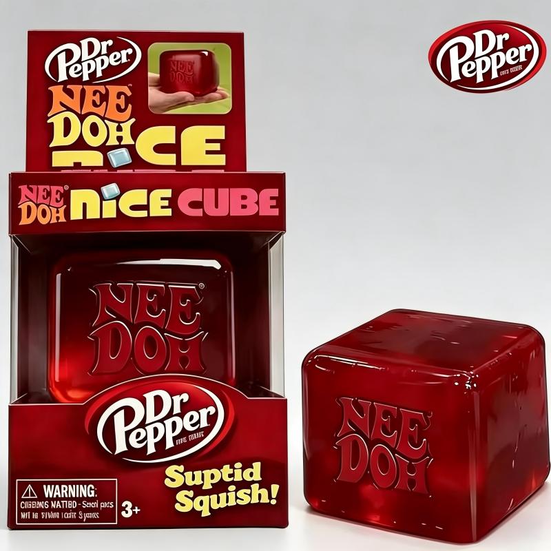 

@&New Needoh Nice Cube Sensory Stress Reliever Fidget Tool for Anxiety & Focus Desk Sensory Cube for Adults & Kids