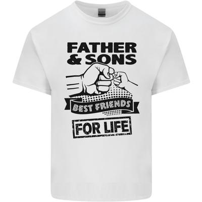 Father Sons Best Friends For Life Unisexs Light Cotton Tshirt