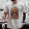 Men Dark Souls Church of The Sun Printed Men's T-shirt Praise Sun Pattern T-shirt Cotton Summer New Fashion Large T-shirt