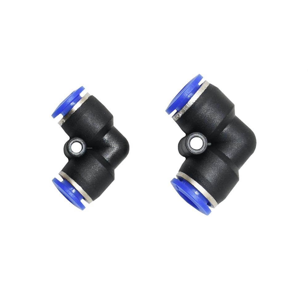 6mm 8mm Pneumatic Fitting Tee Elbow Straight Plug Valve Air Quick Connector Water Push In Hose Couping PU PY PK PM PZA HVFF