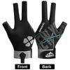 Billiard Gloves Three Finger Gloves Elastic Snooker Pool Gloves Anti-Slip Billiard Training Gloves for Men Women Left Hand