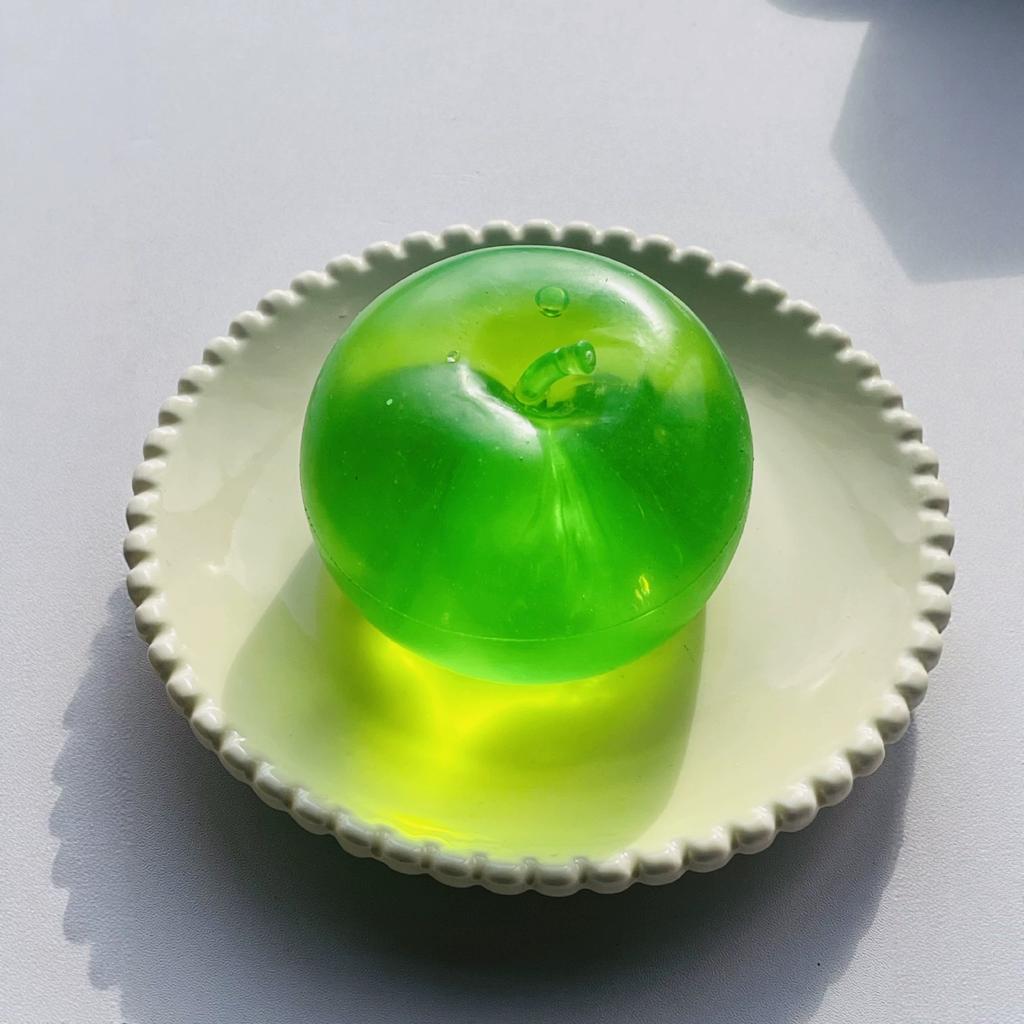 Lemon Maltose Squeeze Toy Slow Rebound Cute Fruit Antistress Ball Sensory Stress Relief Vent Toy