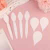 50/100Pcs Fragrance Perfume Essential Oils Test Paper For Aromatherapy Tester Paper Strips Briolette And Rectangle Shape