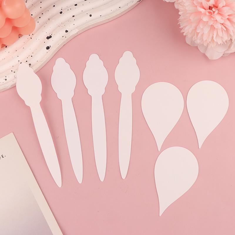 50/100Pcs Fragrance Perfume Essential Oils Test Paper For Aromatherapy Tester Paper Strips Briolette And Rectangle Shape