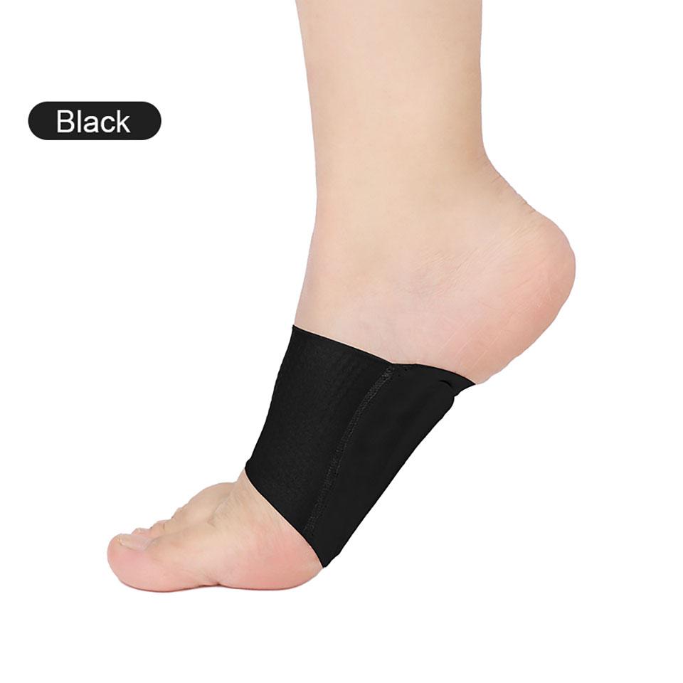 1Pcs Arch Foot Run Pad Support Ankle Brace Foot Pads Medical Protective Gear Breathable Sponge Correction Silicone Pad