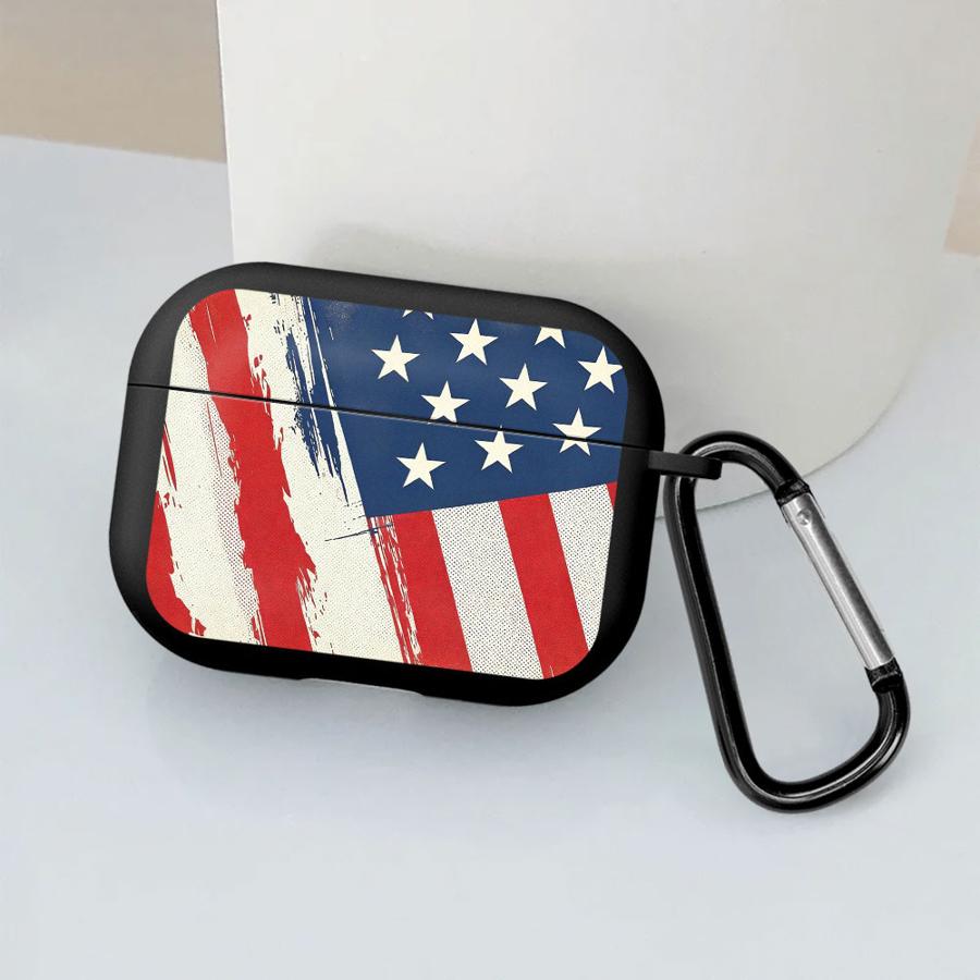 Earphone Cases Cover Case For Airpods 2 Pro 4 3 Pro3 1 Pro2 National Flag Pattern