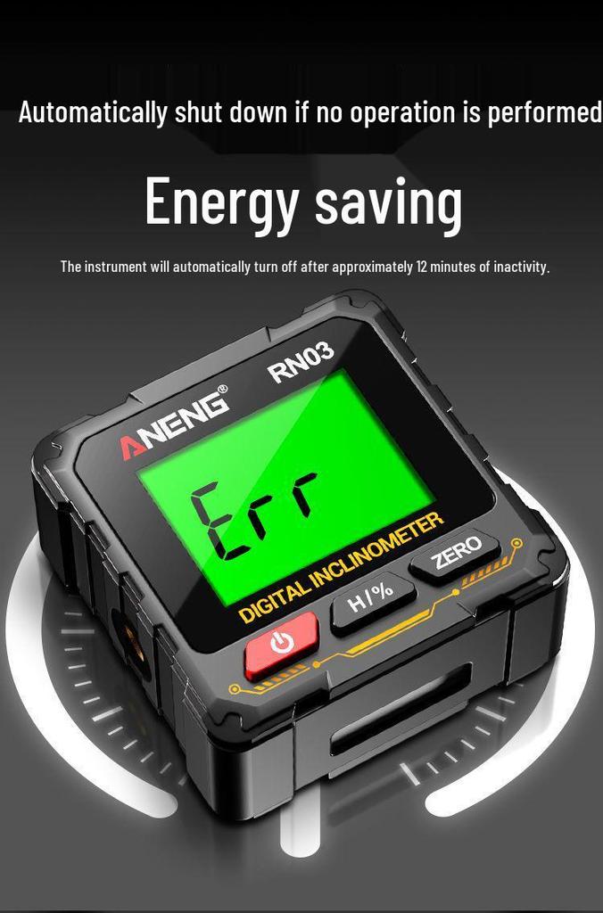 High-Precision Digital Laser Inclinometer & Spirit Level Tool