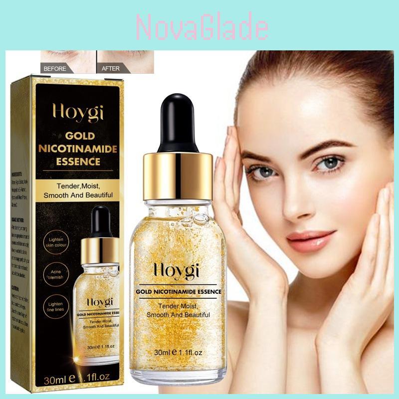Hoygi 24k Gold Niacinamide Serum For Brightening And Hydrating Skin Texture And Tone