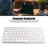 Wireless Keyboard   78 Keys   Thin Portable White Computer Keyboards for   for OS X for   for  Dows
