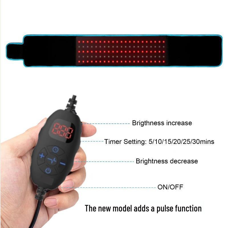 Infrared Waist Belt: Red Light Therapy for Back, Abdominal, and Uterine Pain Relief