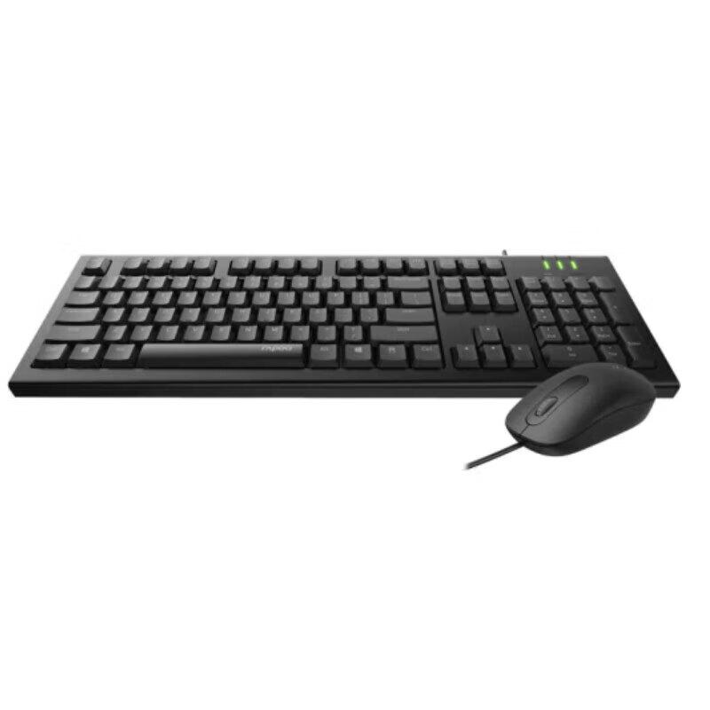 Rapoo X120 PRO Wired Keyboard Mouse Combo