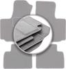 Gray Car Mats For: FIat Doblo I Kombivan (2000-2009)