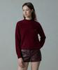 Aheule Le Bas Vintage Vegan Leather Shorts_Wine