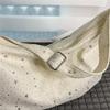 Women's Large Capacity Wave Dot Crossbody Bag Commuter Shoulder Bag