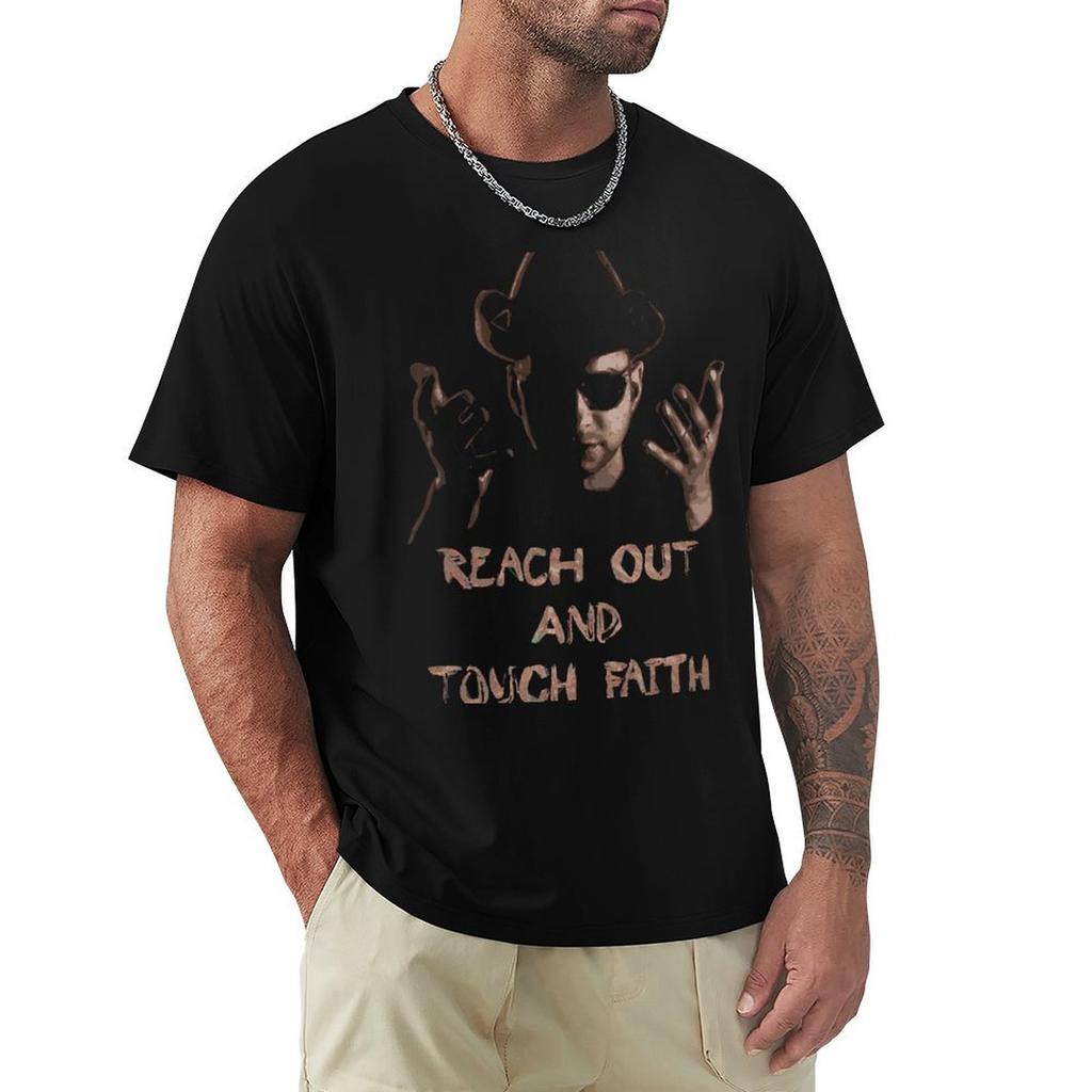 Reach Out And Touch Faith T-Shirt football t shirt graphics tshirts personalised t shirts for men