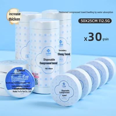 Salviettine viso compresse usa e getta