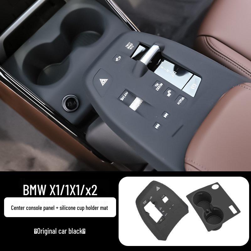 BMW New X1 25 Model Silicone Center Console & Gear Shift Protective Cover Dashboard Pad