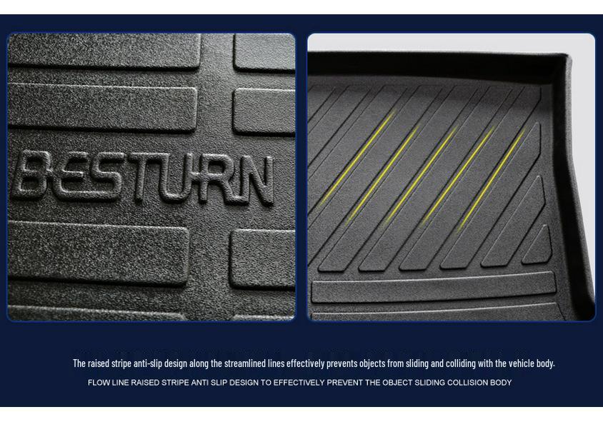 Durable Waterproof Trunk Mat for Lynk & Co 08 (2023-2026) - Eco-friendly TPE Interior Modification
