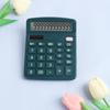 Calculator Desktop Calculator Standard Function with 12-Digit Large LCD Display Solar & Battery Dual Power for Home Basic