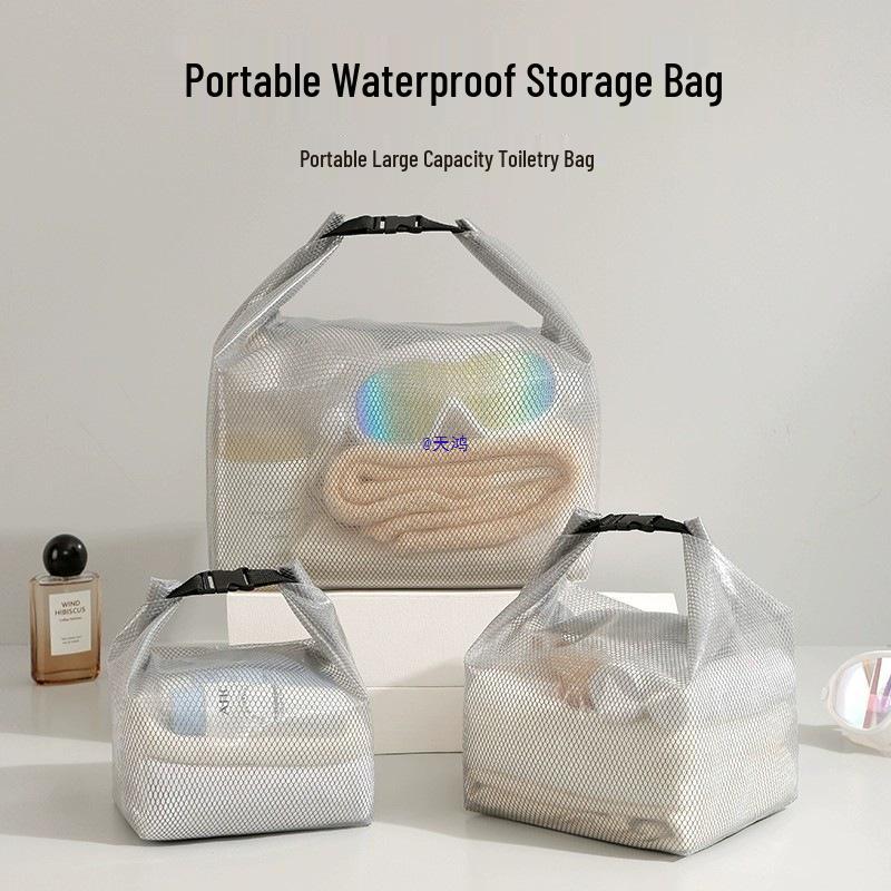 Wasserdichte Schwimmtasche: Nass- & Trockentrennung, Großes Fassungsvermögen, Unisex Strand- & Toilettenartikelaufbewahrung