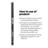 Crayon eye-liner noir Recode Acute Kajal, formule waterproof et anti-bavures, noir, 0,35 g