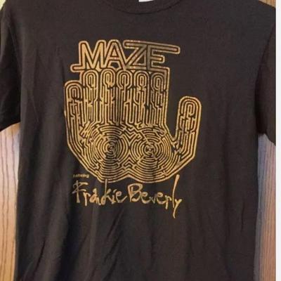Maze Frankie Beverly Silky Soul T-Shirt Volle Größe