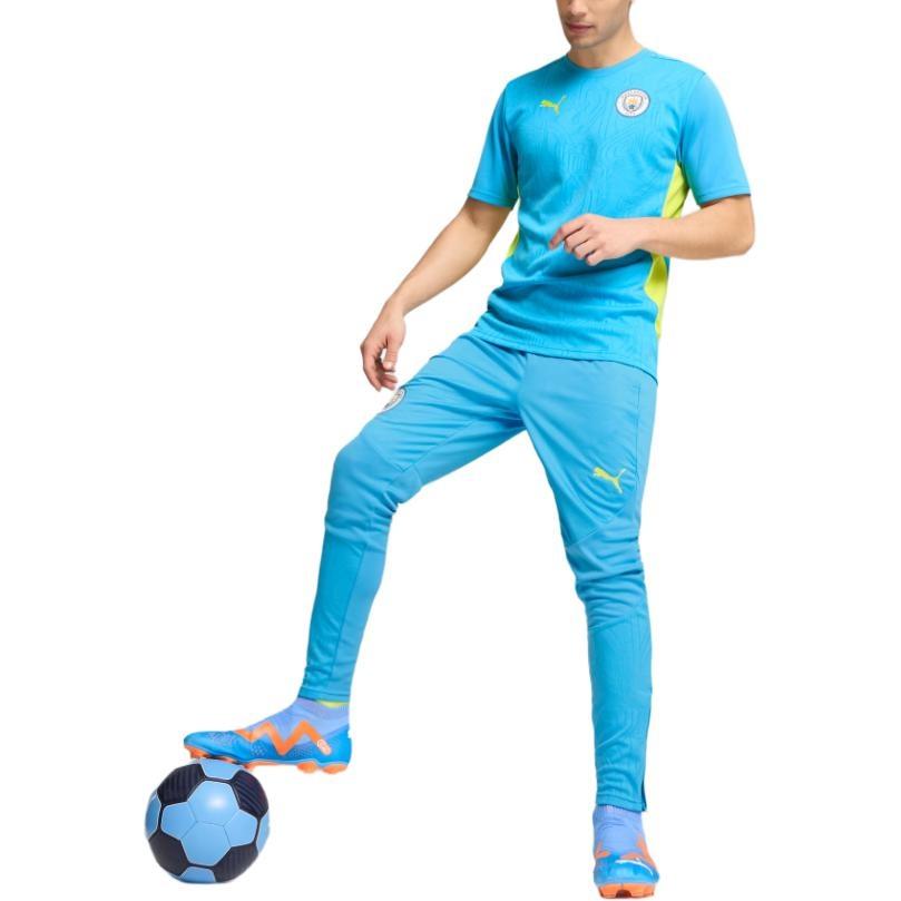 PUMA Manchester City Manchester City Training Jersey Men Soccer Jersey Men's Blue 777521-11