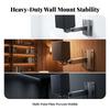 Speaker Wall Mount Bracket Full Motion Bookshelf Sturdy