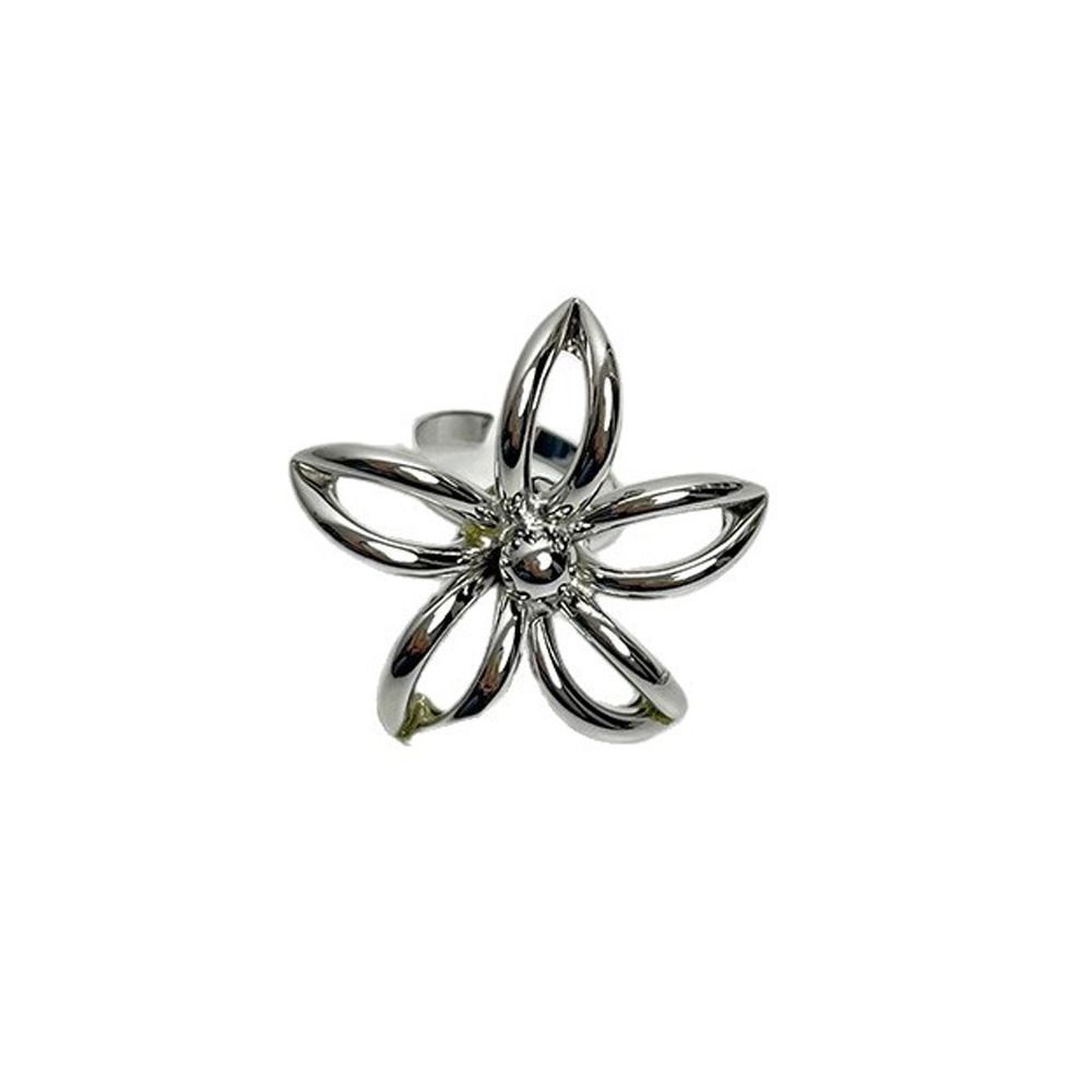 Exaggerated Open Ring Open Adjustable Women Ring Creative Hollow Flower Ring Special Occasion
