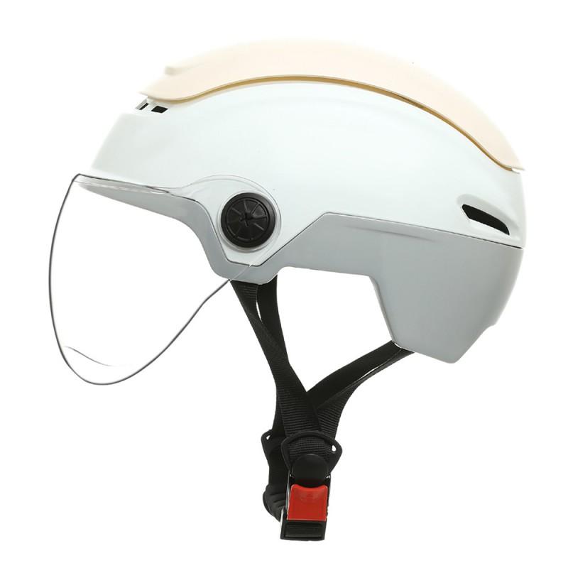 Lightweight 3/4 Motorcycle Helmet Scooter Riders Adjustable Fit Unisex Full-Season Commute Safety Gear