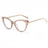 Chic Cat-Eye Women's Anti-Blue Light Fashion Eyeglasses for Daily Wear