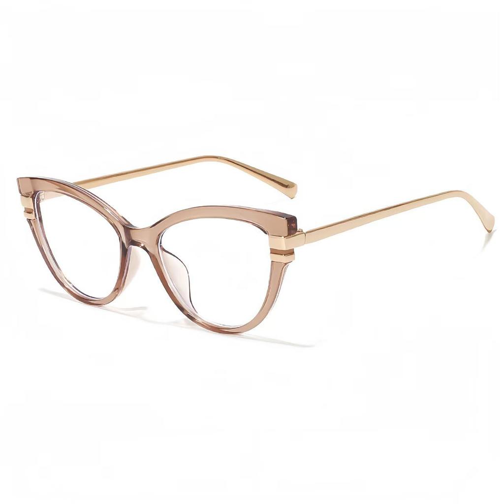 Chic Cat-Eye Women's Anti-Blue Light Fashion Eyeglasses for Daily Wear
