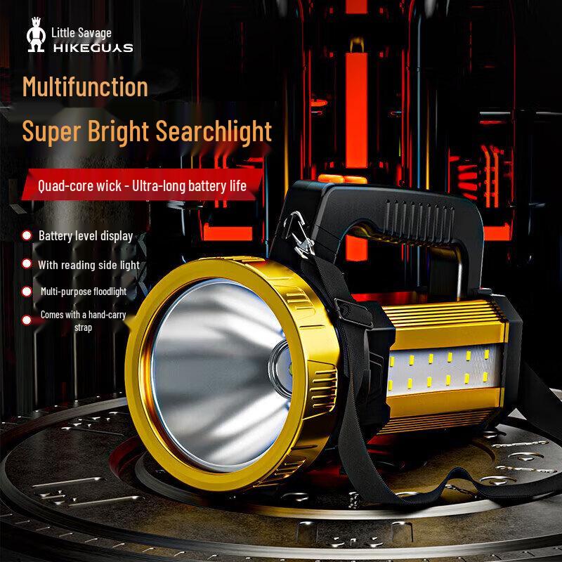 XIAOYEREN Z12 Ultra-Bright Rechargeable LED Searchlight