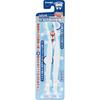 COMBI Teteo Teteo For First Time Tooth Brushing and Finishing Brushing 15 Degree Diagonal Neck Multi-color