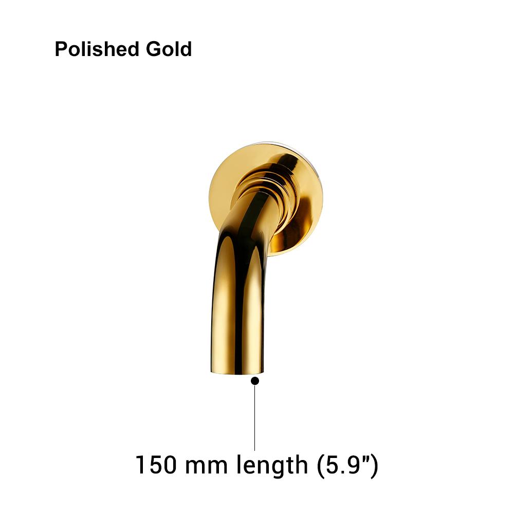 Bagnolux Black Brushed Polished Chrome Stainless Steel Rose Gold Brass Round Bathtub Spout Basin Bathroom Faucet