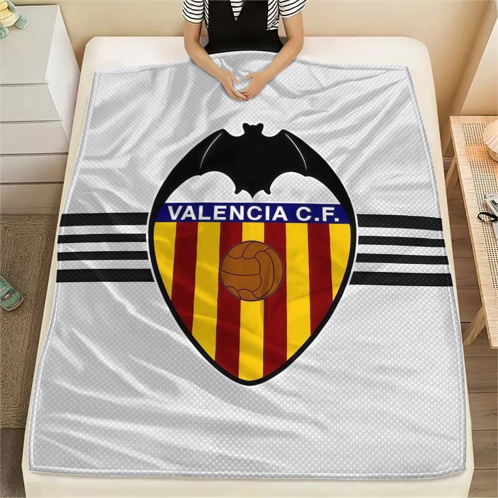 Valencia Club De Fútbol Flannel Blanket, High Quality Comfortable for All Seasons, Home Decor, Warmth and Comfort