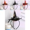 Handmade Halloween Hair Accessory With Spider And Witch Hat For Cosplay And Parties