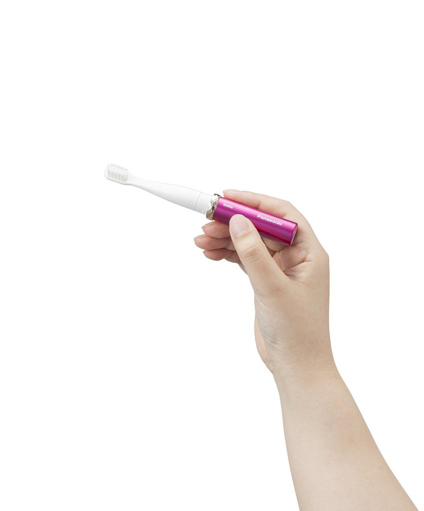 Panasonic Electric Toothbrush Pocket Dolts Vivid Pink EW-DS1A-VP