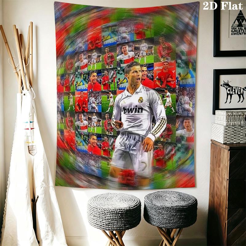 Portugal'S Fire Soccer Passion Ignites Threepiece Set 1 Duvet Cover 2 Pillowcase Without Core Christmas Birthday Gift