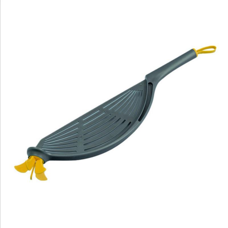 Silicone Kitchen Strainer Clip Pan Drain Rack Bowl Funnel Rice Pasta Vegetable Washing Colander Draining Excess Liquid Univers