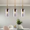 Modern Dining Table Pendant Lights Indoor Bedroom Bedside Creative Personality Staircase Water Ripple Glass Nordic Led Lamps
