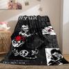 Death Note Poster All-Season Versatile Travel Blanket Compact Suitable for Office Nap & Outdoor Camping LXRa28