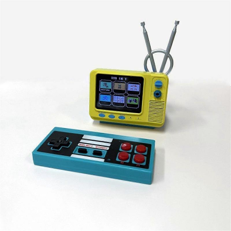 Retro TV Game Console 3.0 Inch Handheld Game Player Built-in 339-In-1 C3 Classic Games Mini Pocket Gamepad for Kids Gift