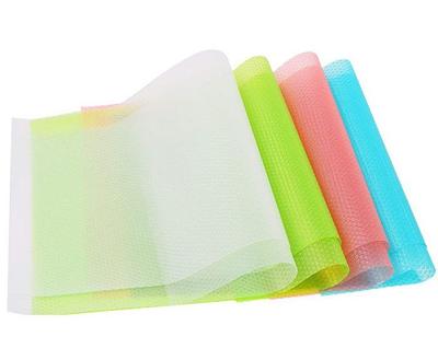 Refrigerator Mats - Antibacterial - Non-slip - Washable - Cuttable - 8 Pieces