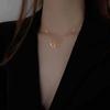 Women's Fashion Simple Irregular Ring Necklace