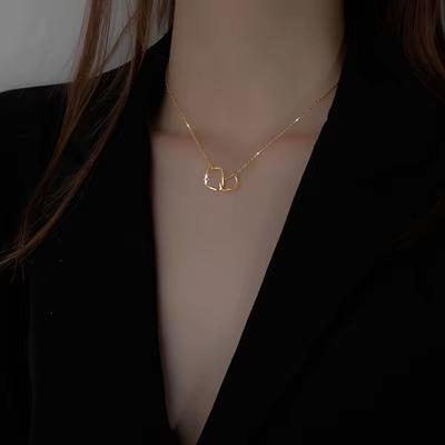 Women's Fashion Simple Irregular Ring Necklace