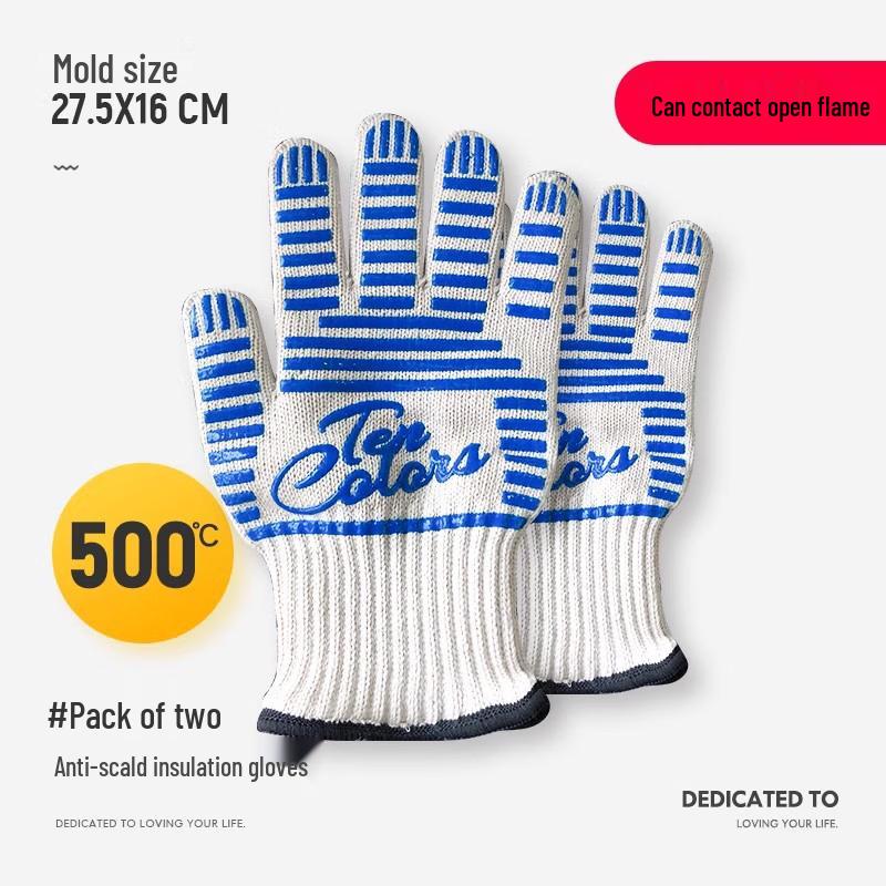 

Silicone Heat Resistant Oven Mitts (Pair)