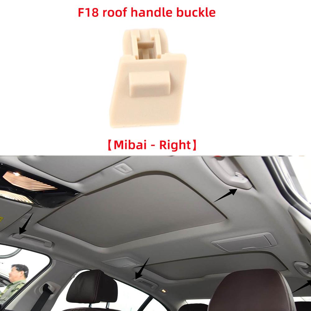 Car Roof Handle Clip For BMW 5 Series F10 F18 F15 F25 F35 F20 F21 F34 F30 F80 Auto Sun Visor Grab Handle Retainer Fastener Clip