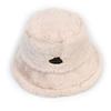 Universal chemistry Fur Ivory Bucket Hat